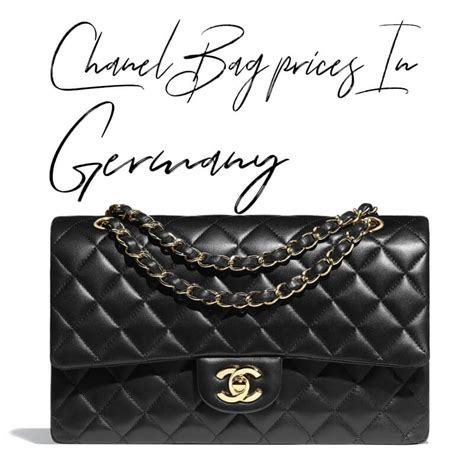 chanel germany price|Chanel boutique Germany.